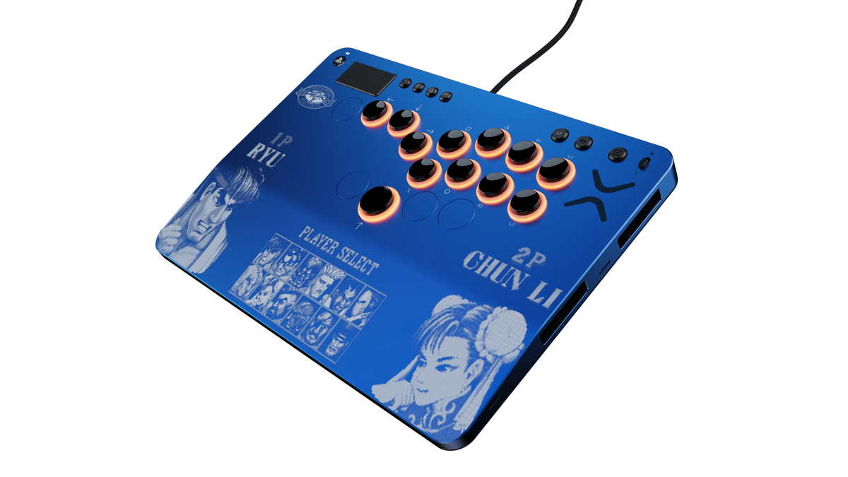 Victrix™ Pro KO™ Leverless Fight Stick – Street Fighter™ II: Champion Edition